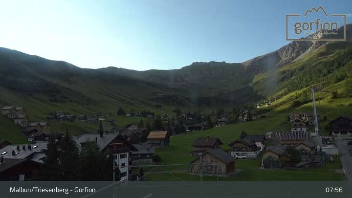 Archiv Foto Webcam Malbun: Hotel Gorfion