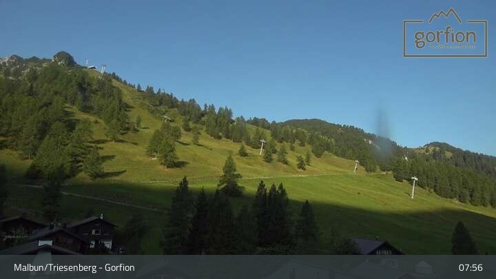 Archiv Foto Webcam Malbun: Hotel Gorfion