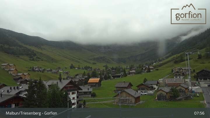 Archiv Foto Webcam Malbun: Hotel Gorfion