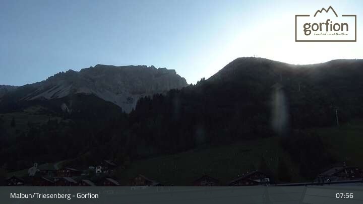 Archiv Foto Webcam Malbun: Hotel Gorfion