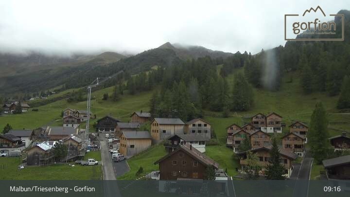 Archiv Foto Webcam Malbun: Hotel Gorfion