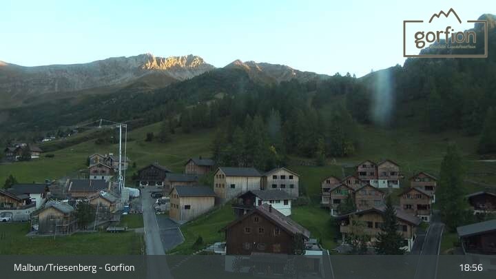 Archiv Foto Webcam Malbun: Hotel Gorfion