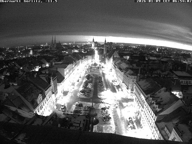 Archiv Foto Webcam Görlitz: Obermarkt