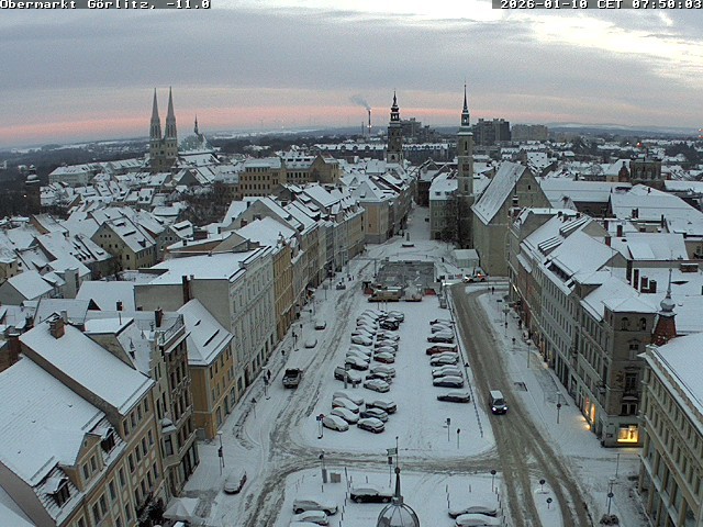 Archiv Foto Webcam Görlitz: Obermarkt