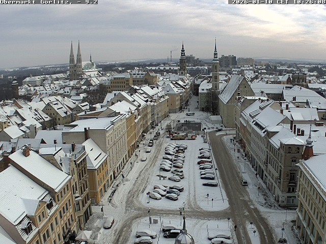 Archiv Foto Webcam Görlitz: Obermarkt