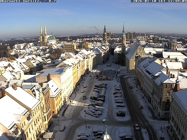 Archiv Foto Webcam Görlitz: Obermarkt