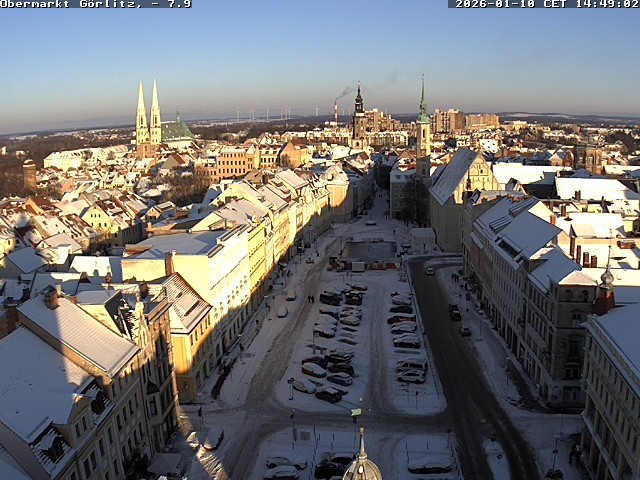 Archiv Foto Webcam Görlitz: Obermarkt