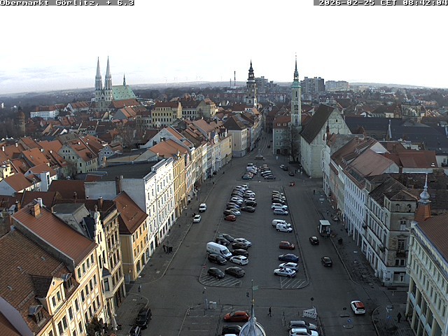 Archiv Foto Webcam Görlitz: Obermarkt