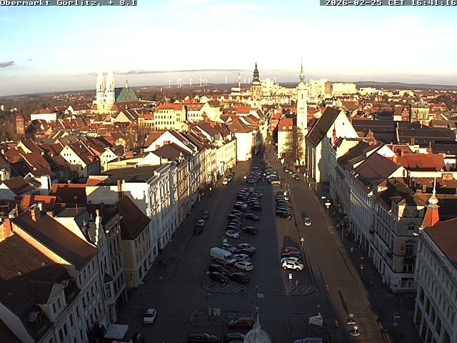 Archiv Foto Webcam Görlitz: Obermarkt
