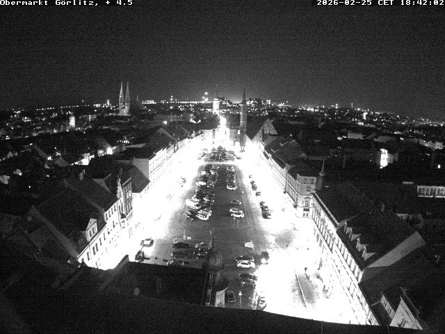 Archiv Foto Webcam Görlitz: Obermarkt