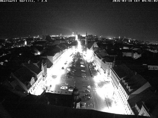 Archiv Foto Webcam Görlitz: Obermarkt