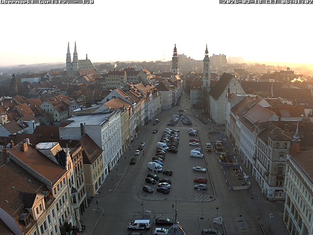 Archiv Foto Webcam Görlitz: Obermarkt