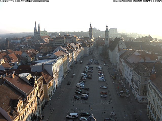 Archiv Foto Webcam Görlitz: Obermarkt