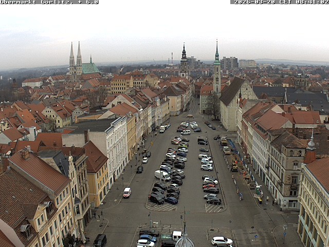 Archiv Foto Webcam Görlitz: Obermarkt