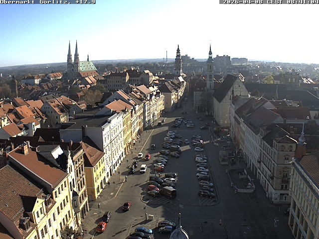Archiv Foto Webcam Görlitz: Obermarkt