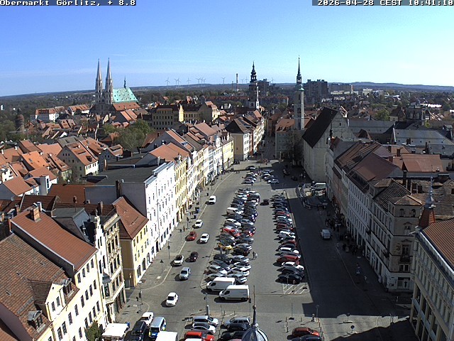 Archiv Foto Webcam Görlitz: Obermarkt