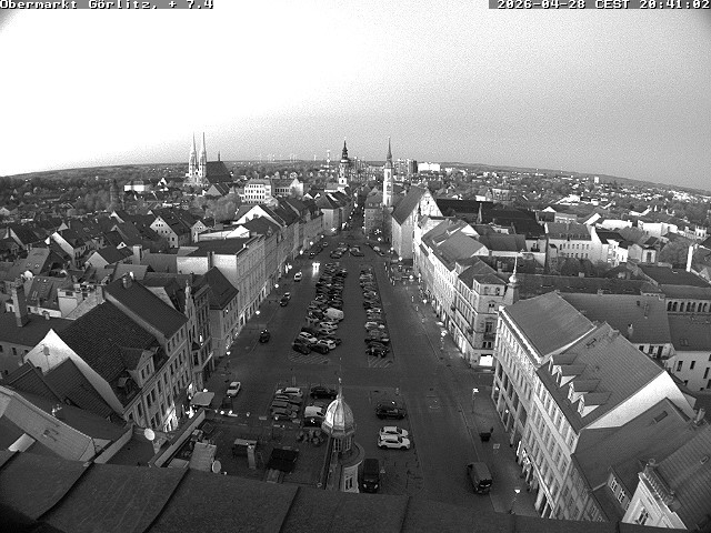 Archiv Foto Webcam Görlitz: Obermarkt
