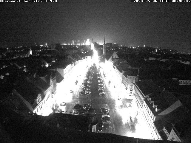 Archived image Webcam Görlitz: View Upper Market