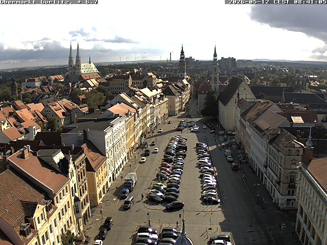 Archiv Foto Webcam Görlitz: Obermarkt