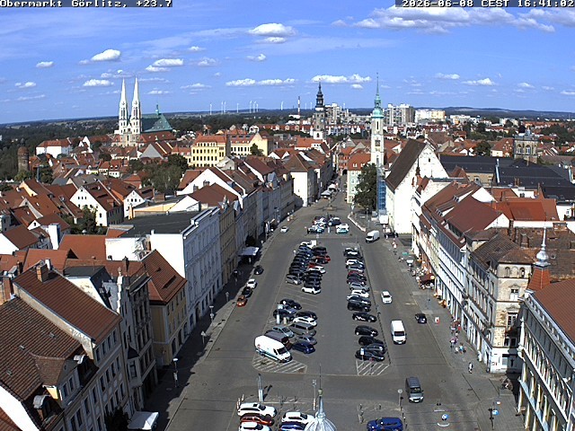 Archiv Foto Webcam Görlitz: Obermarkt