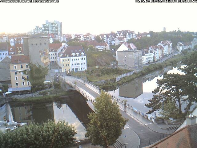 Archived image Webcam Görlitz: View Upper Market