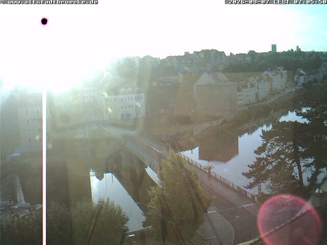 Archiv Foto Webcam Görlitz: Altstadtbrücke nach Zgorzelec