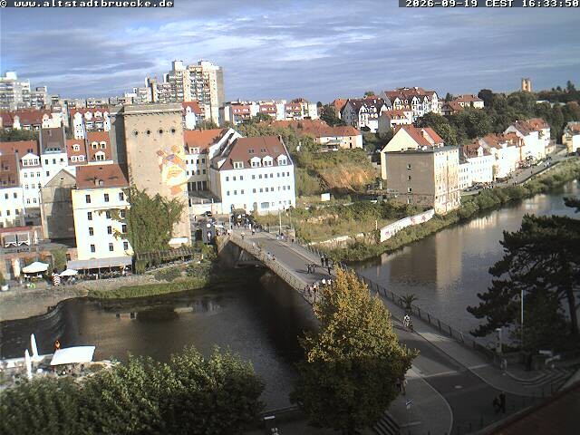 Archiv Foto Webcam Görlitz: Altstadtbrücke nach Zgorzelec