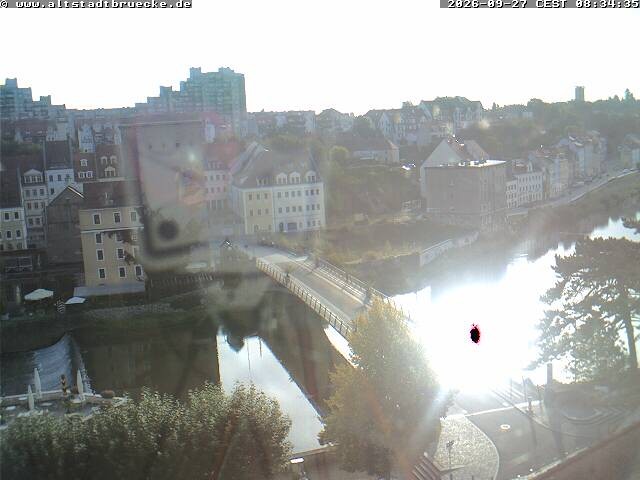 Archiv Foto Webcam Görlitz: Altstadtbrücke nach Zgorzelec
