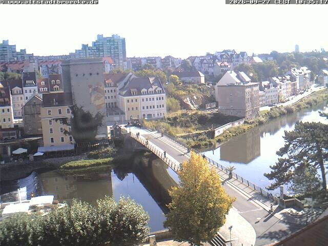Archiv Foto Webcam Görlitz: Altstadtbrücke nach Zgorzelec