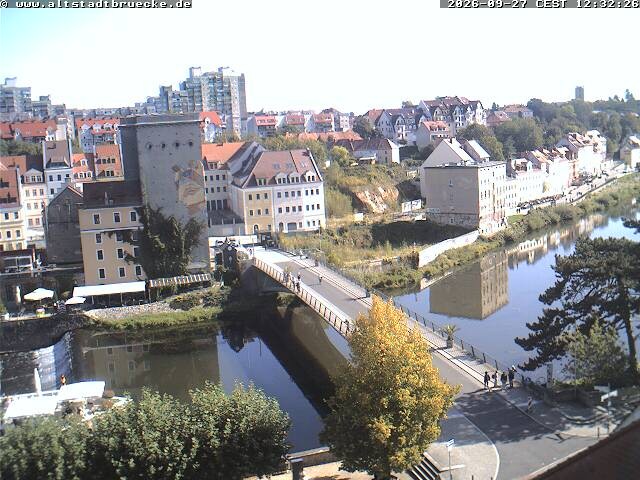 Archiv Foto Webcam Görlitz: Altstadtbrücke nach Zgorzelec