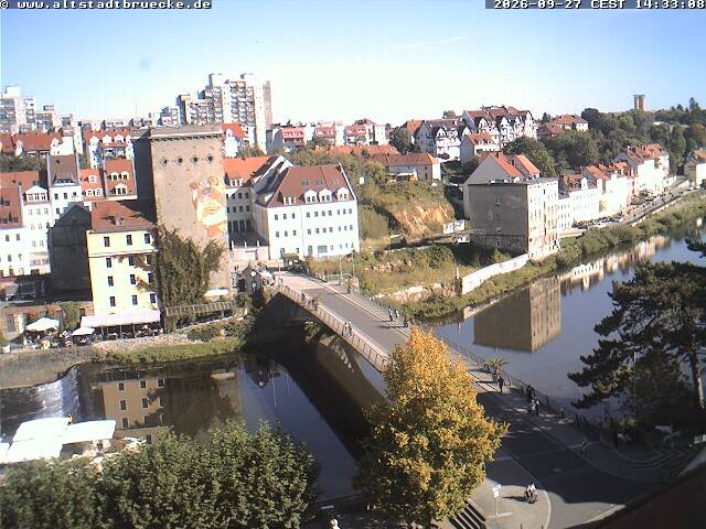 Archiv Foto Webcam Görlitz: Altstadtbrücke nach Zgorzelec