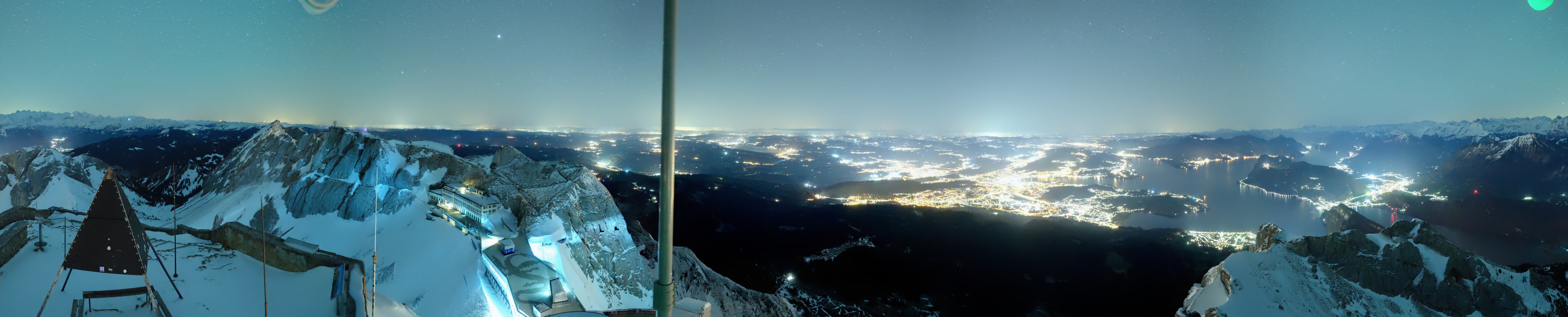 Archiv Foto Webcam Pilatus: Bergstation Kulm