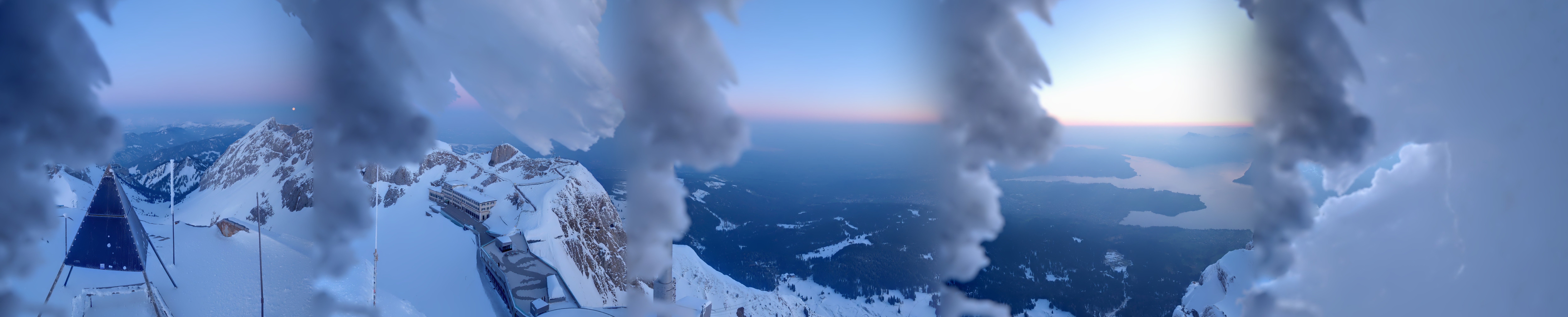 Archiv Foto Webcam Pilatus: Bergstation Kulm