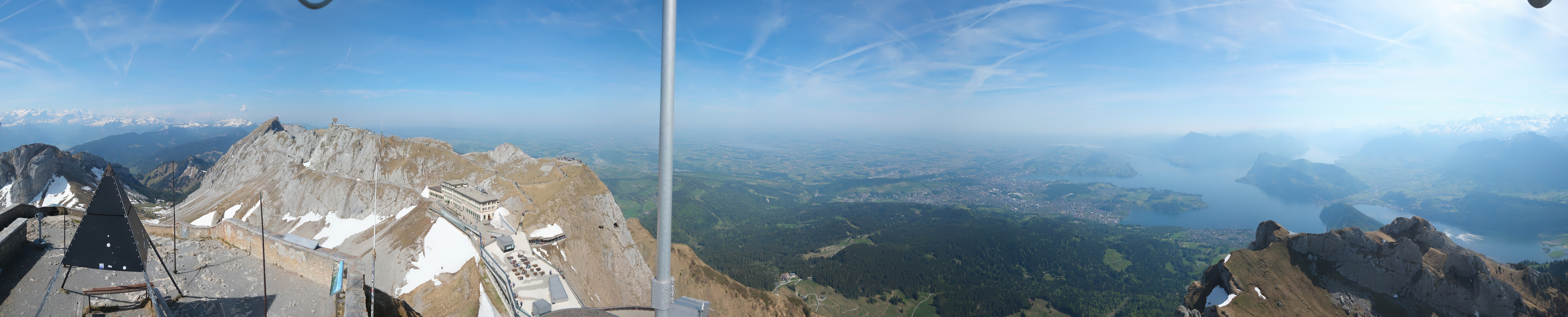 Archiv Foto Webcam Pilatus: Bergstation Kulm