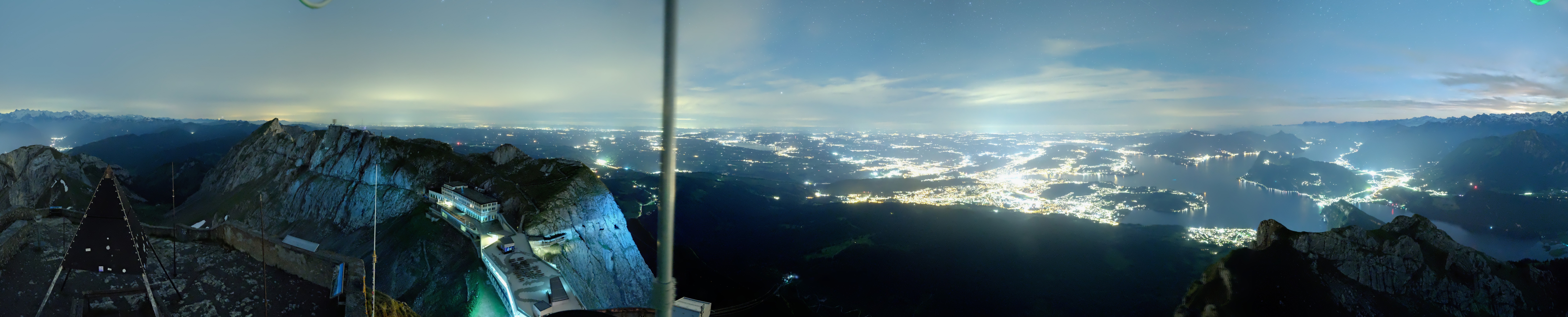 Archiv Foto Webcam Pilatus: Bergstation Kulm