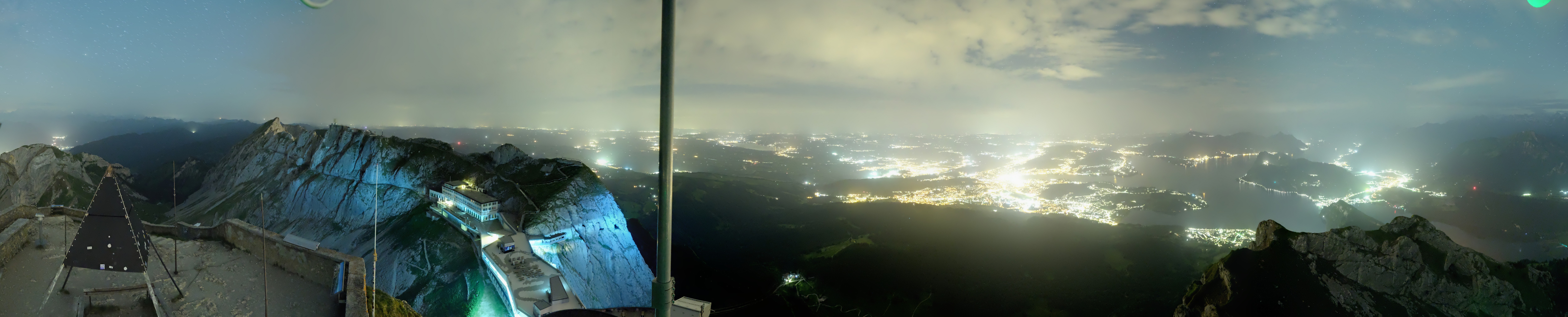 Archiv Foto Webcam Pilatus: Bergstation Kulm