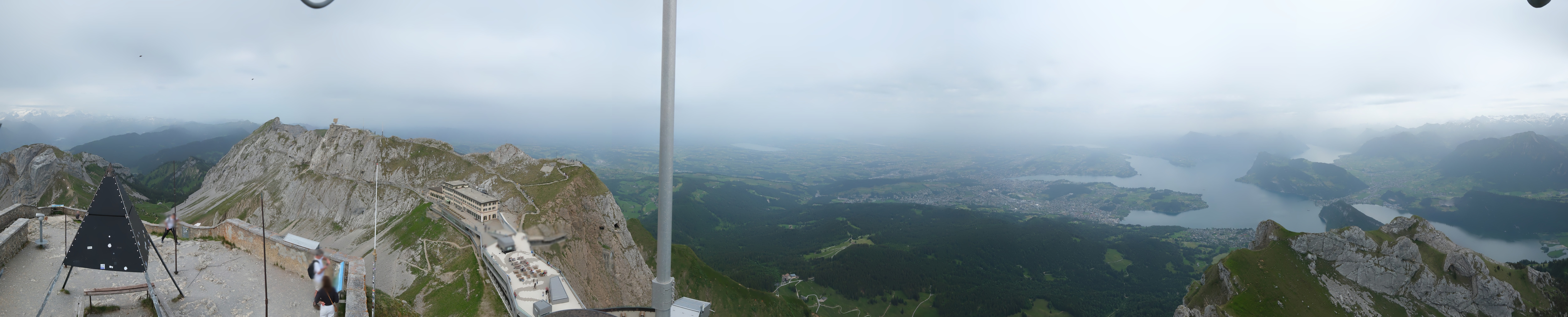 Archiv Foto Webcam Pilatus: Bergstation Kulm