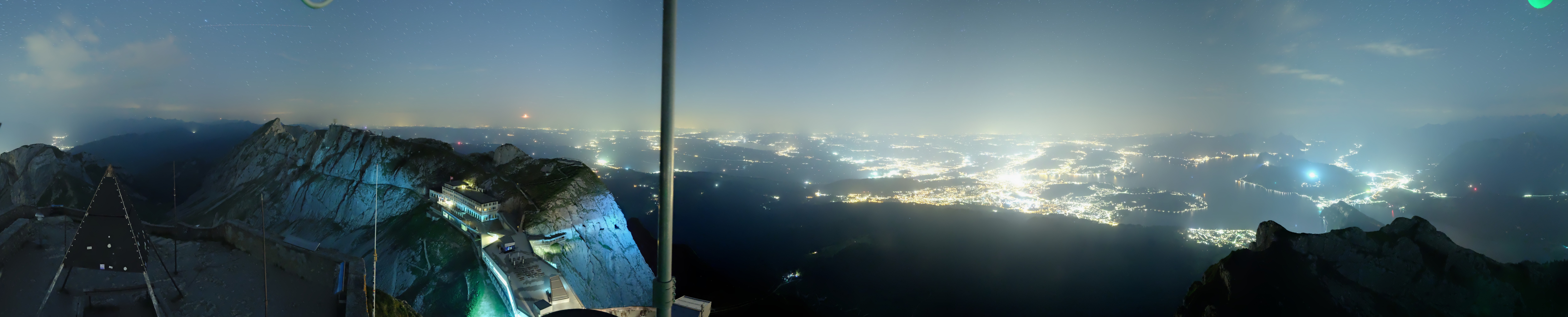 Archiv Foto Webcam Pilatus: Bergstation Kulm