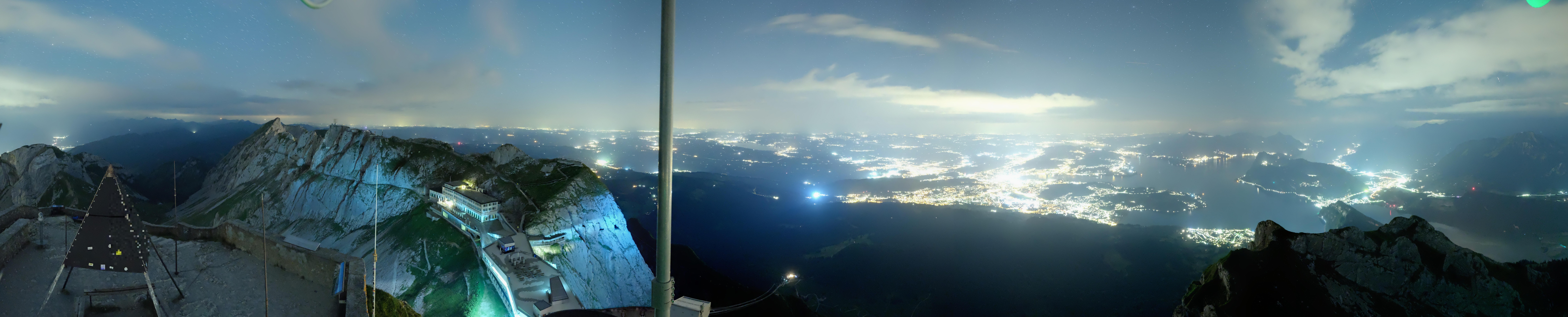 Archiv Foto Webcam Pilatus: Bergstation Kulm