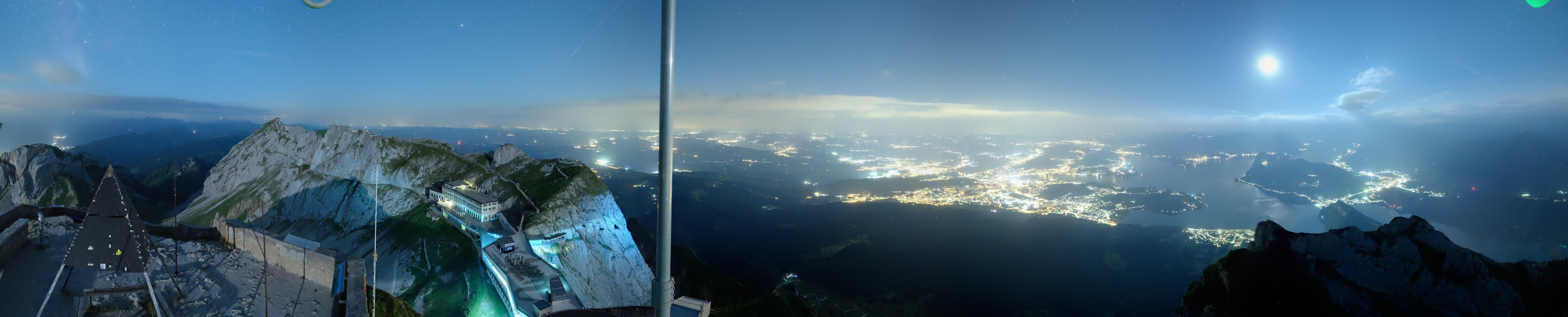Archiv Foto Webcam Pilatus: Bergstation Kulm