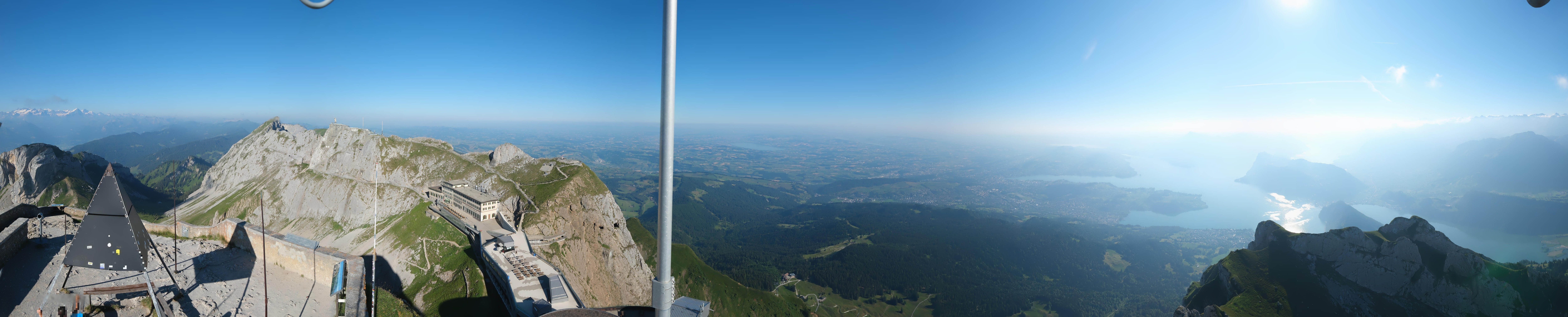 Archiv Foto Webcam Pilatus: Bergstation Kulm
