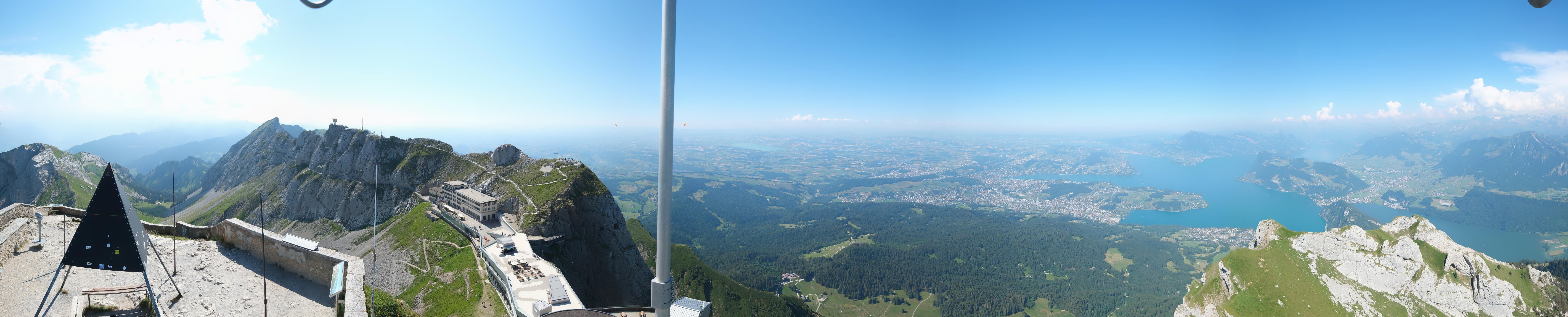 Archiv Foto Webcam Pilatus: Bergstation Kulm