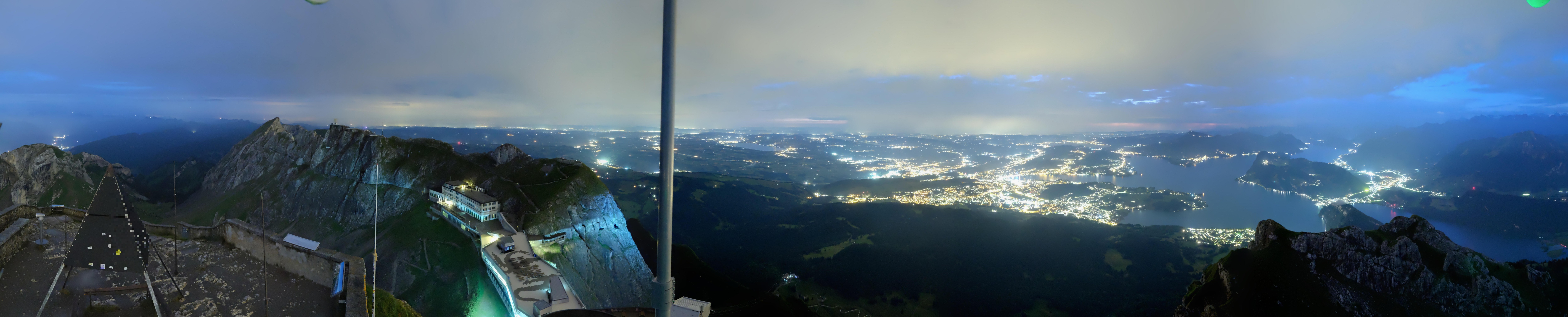 Archiv Foto Webcam Pilatus: Bergstation Kulm