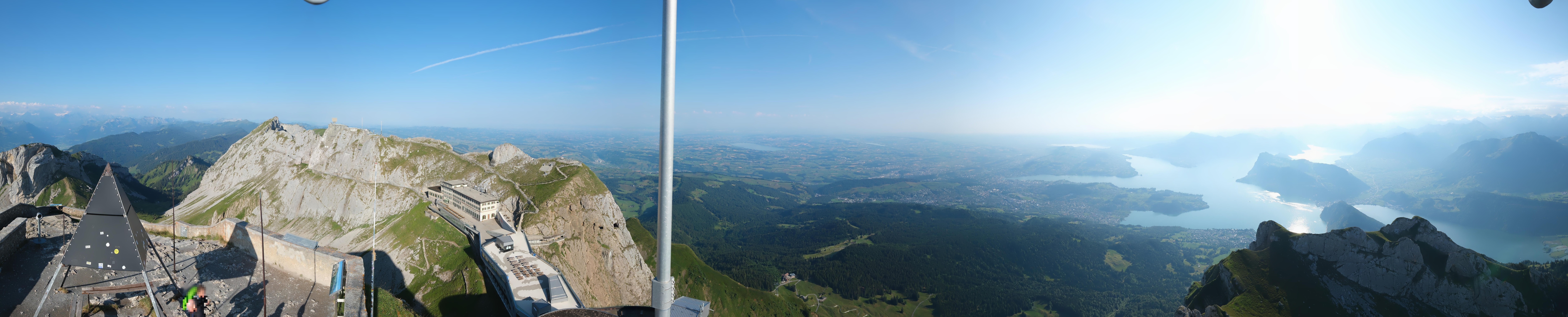 Archiv Foto Webcam Pilatus: Bergstation Kulm