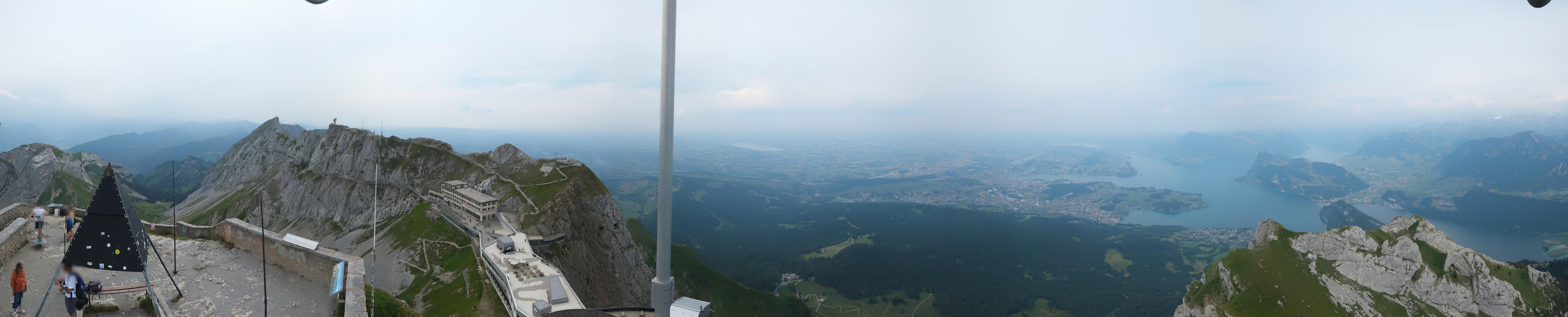 Archiv Foto Webcam Pilatus: Bergstation Kulm