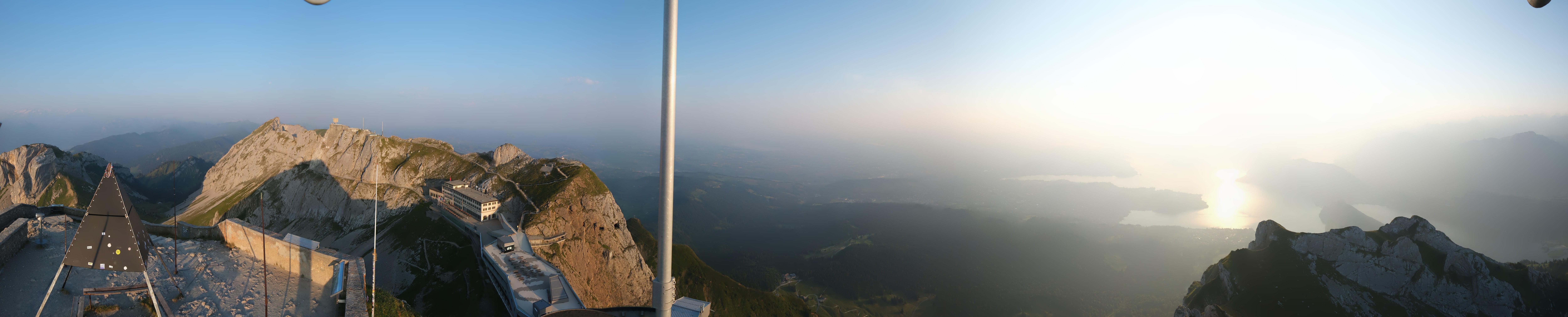 Archiv Foto Webcam Pilatus: Bergstation Kulm