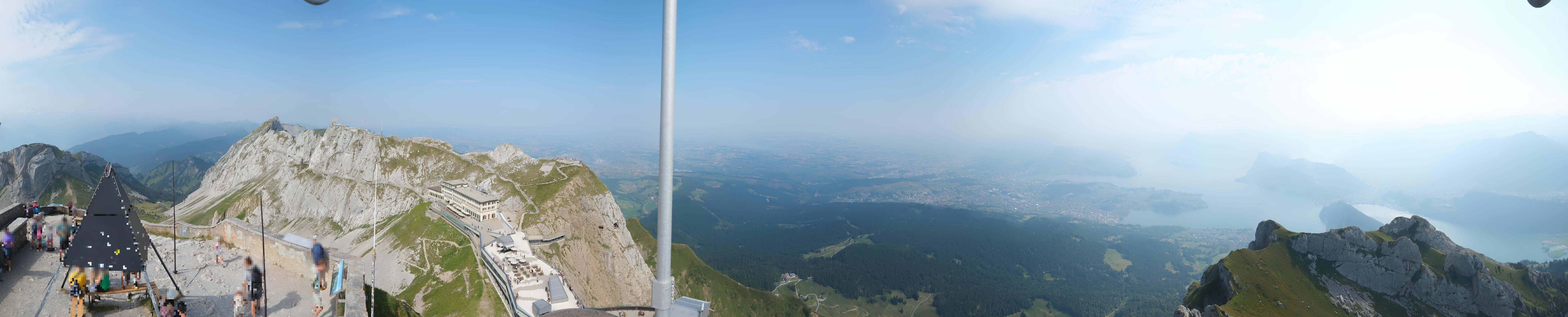 Archiv Foto Webcam Pilatus: Bergstation Kulm