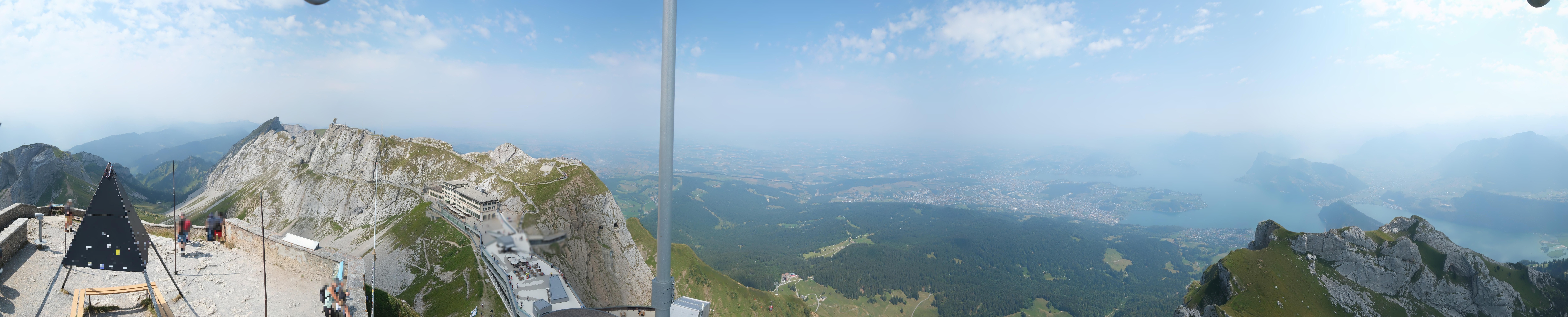 Archiv Foto Webcam Pilatus: Bergstation Kulm