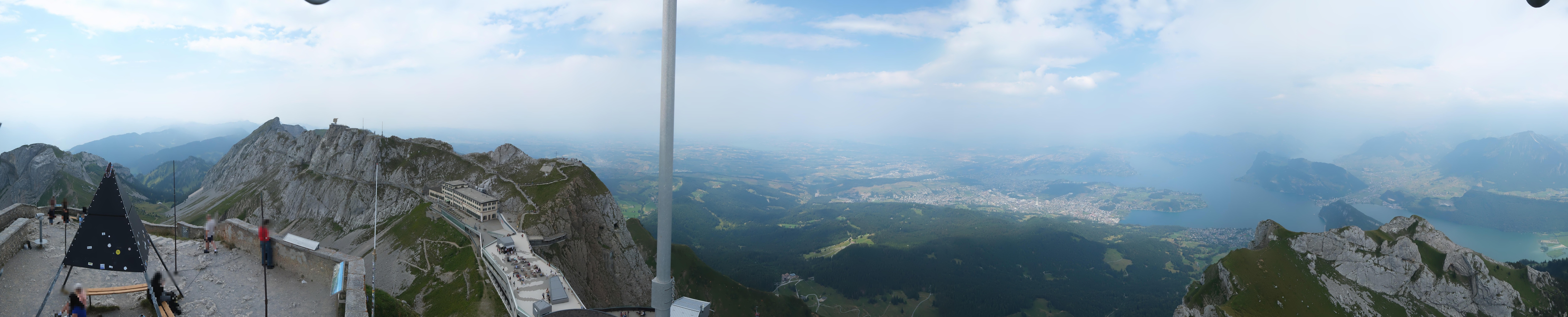 Archiv Foto Webcam Pilatus: Bergstation Kulm