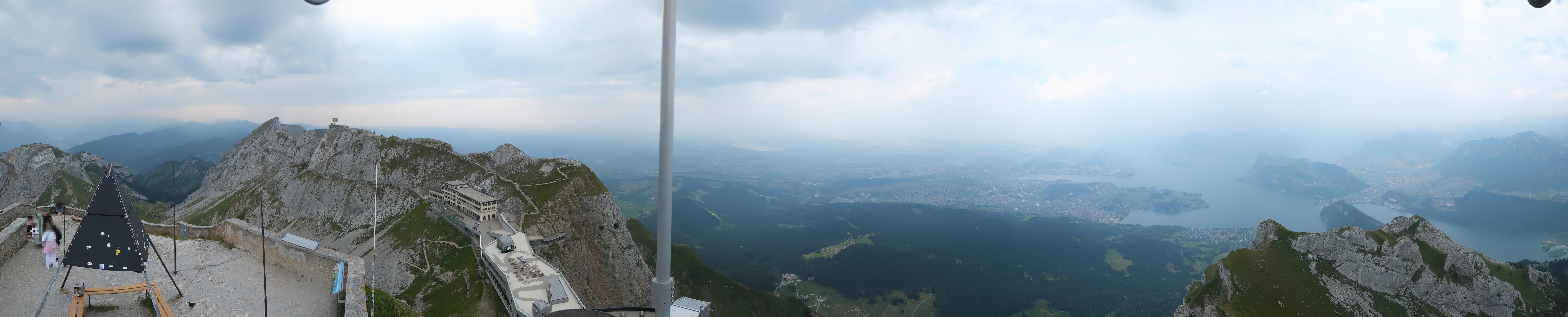 Archiv Foto Webcam Pilatus: Bergstation Kulm
